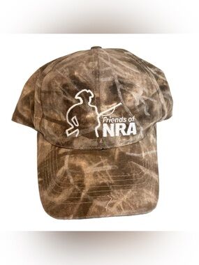 Friends Of NRA Zero Detect Camo Baseball Hat Cap OSFA Adjustable Made In USA